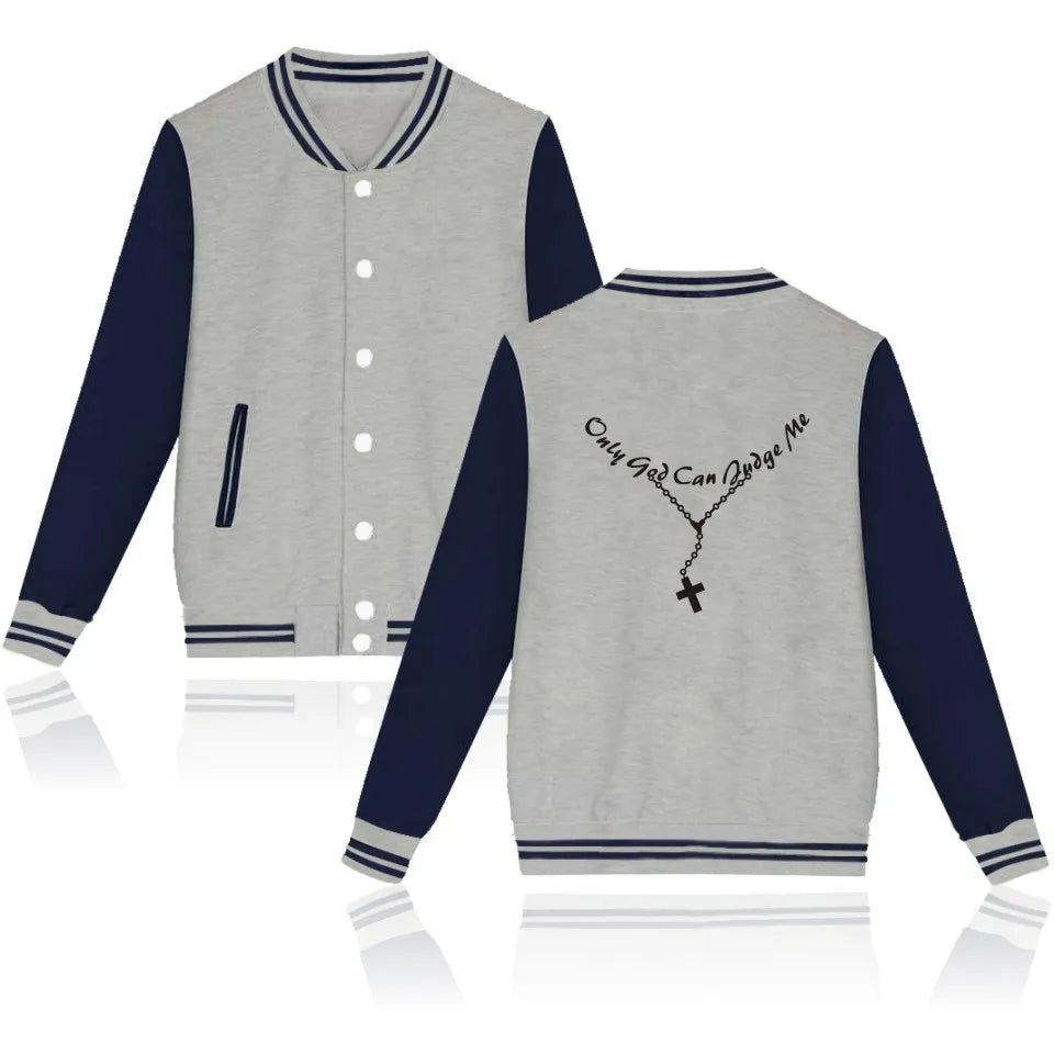 I LOVE JESUS Baseball Jacket Men/Women Uniform Coat Christian Faith Hoodie Sweatshirts JESUS is COMING SOON Tracksuit Men Tops